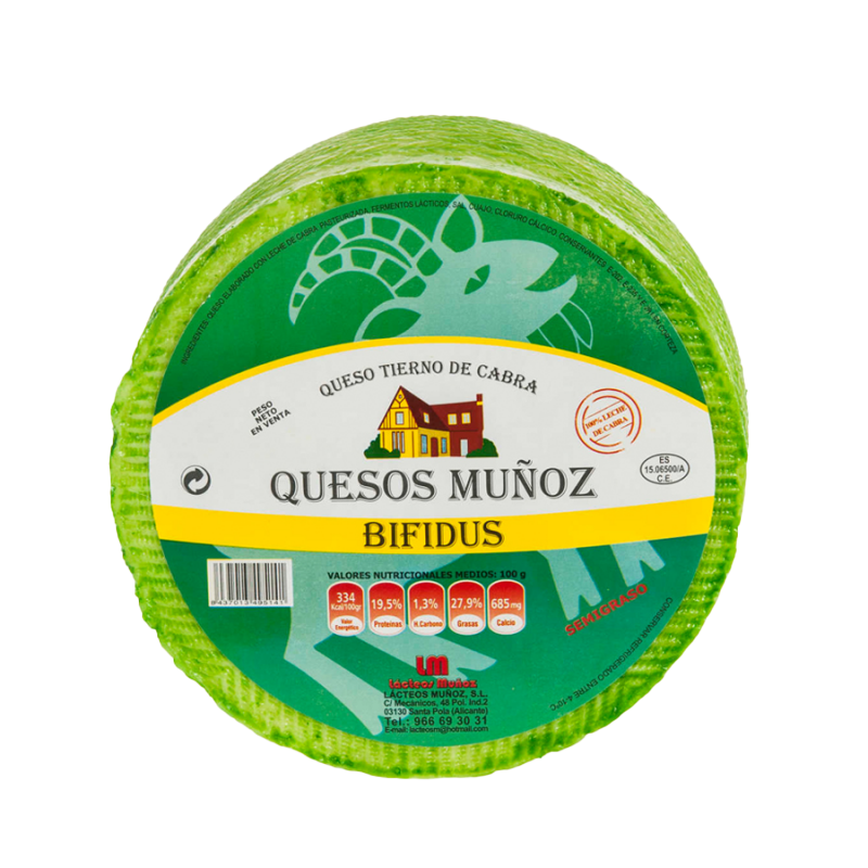Queso bífidus de Cabra