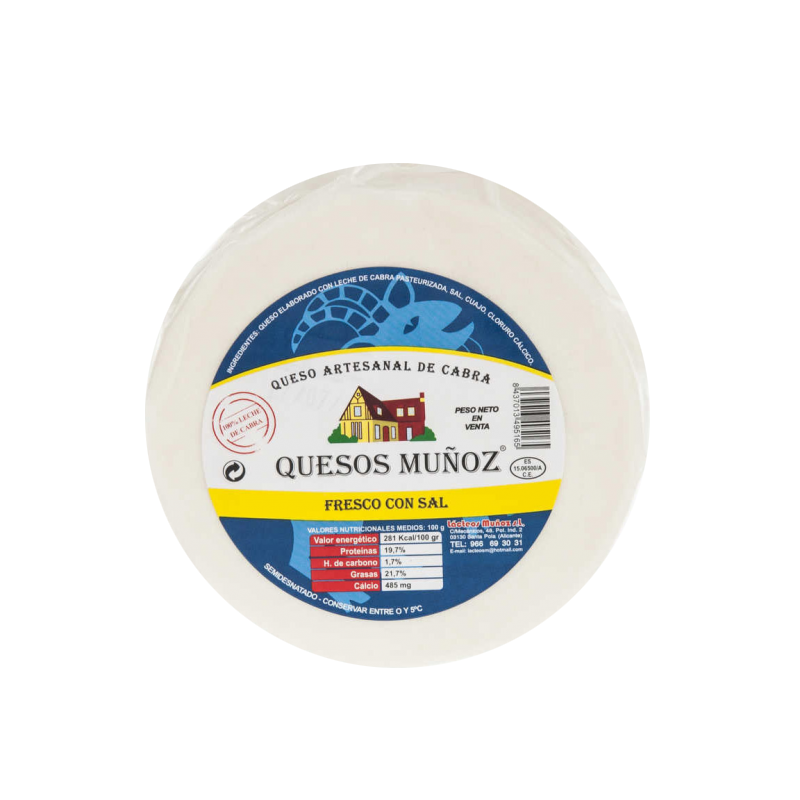 Queso Fresco de cabra artesano