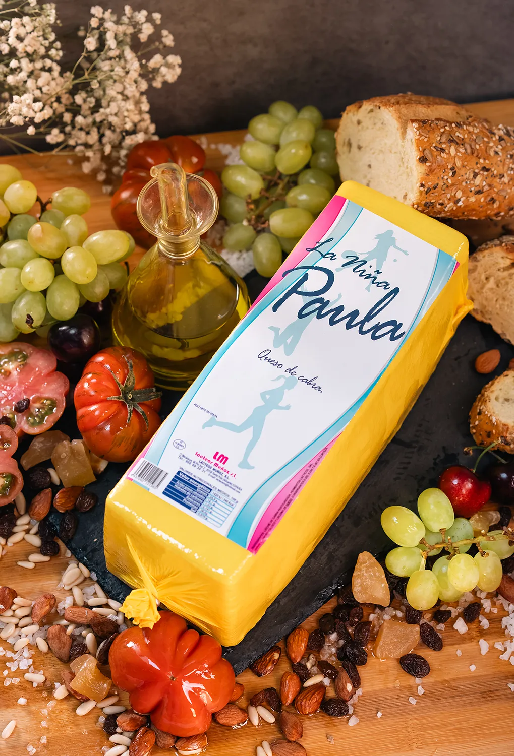 queso de cabra niña paula