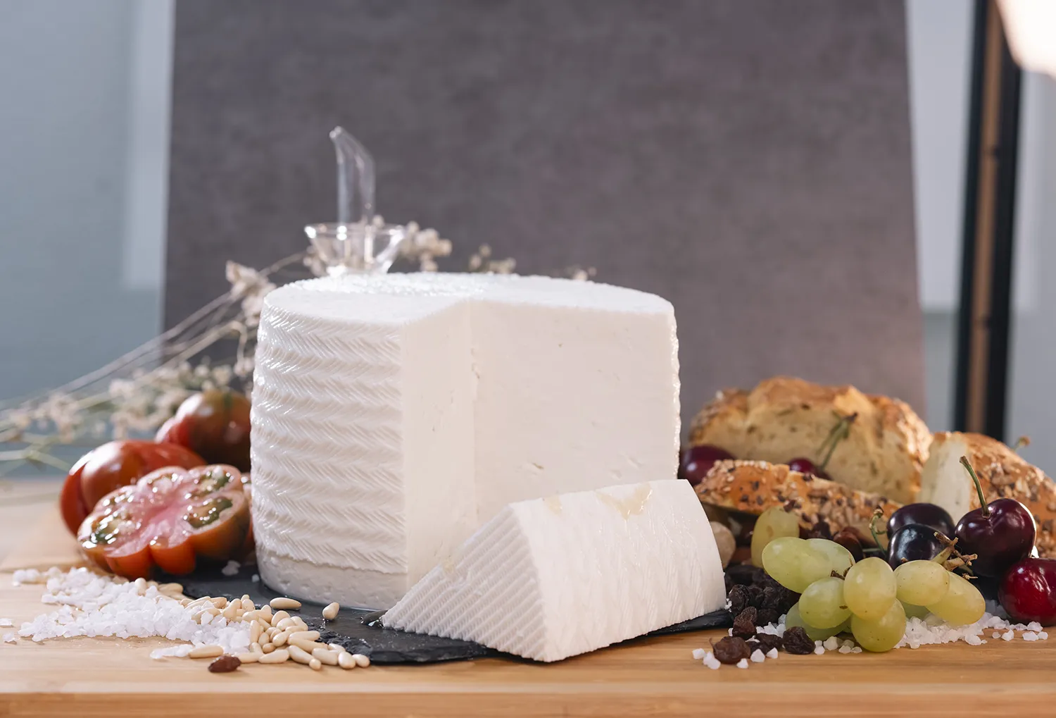Queso fresco de cabra con sal