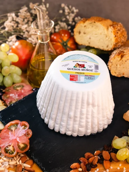 queso fresco de cabra sin sal