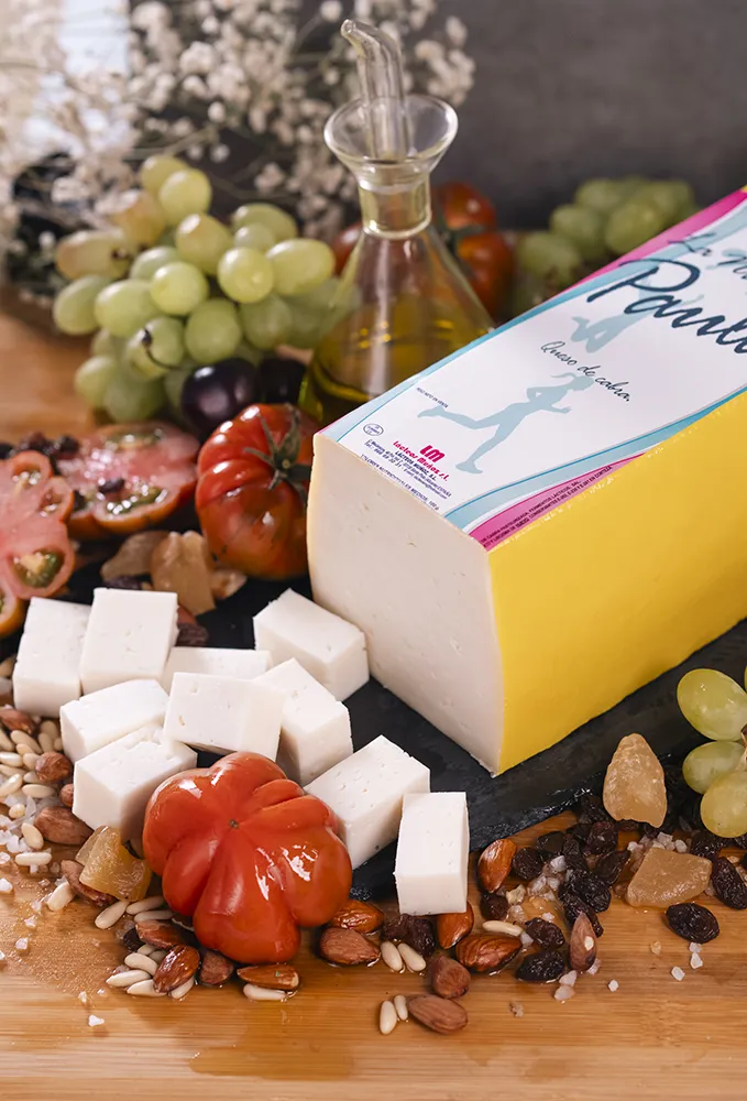Queso tierno de cabra saludable